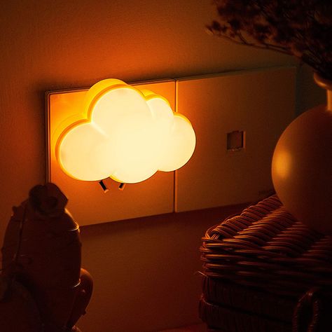 Led Clouds, Plug In Night Light, Cloud Night Light, Night Clouds, Bathroom Lamp, Nursery Night Light, Ramadan Decoration, Cloud Lights, Gorgeous Houses