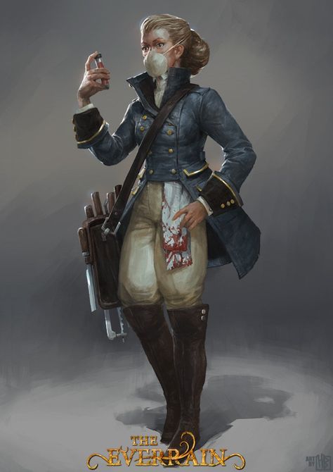 Dnd Doctor Character, Combat Medic, Heroic Fantasy, Call Of Cthulhu, Dungeons And Dragons Characters, Dnd Art, Arte Fantasy, 판타지 아트, Fantasy Inspiration