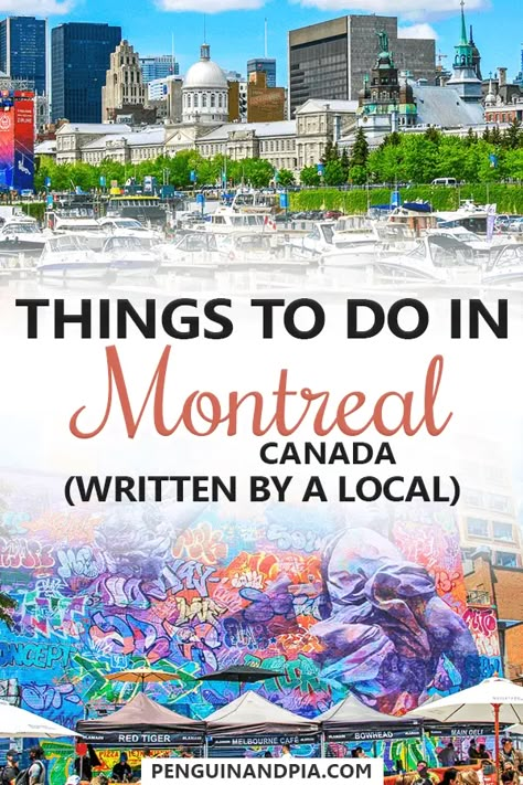 What To Do In Montreal, Montreal Things To Do, Travel Montreal, Montreal Vacation, Montreal Travel Guide, Things To Do In Montreal, Visit Montreal, Montreal Travel, Canada Vacation