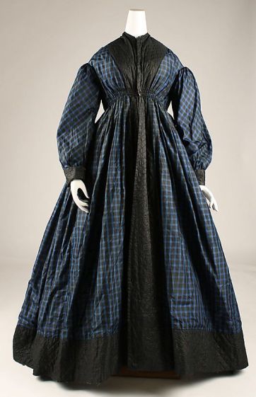 Victorian Wrapper, Wrapper Dress, Fat Person, 1840s Fashion, 1850s Fashion, Antique Dresses, 1860 Fashion, 1800s Fashion, Dress History