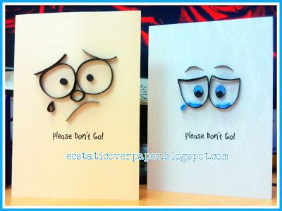 Goodbye card by Sylvia H - Paper quilling Goodbye Cards, Farewell Cards, Quilled Creations, 카드 디자인, Teacher Cards, Card Drawing, Quilling Cards, Quilling Designs, Birthday Cards Diy