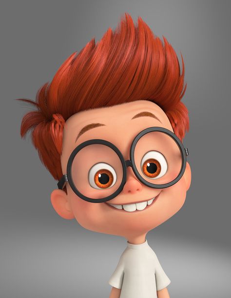 Peabody And Sherman, Secondary Characters, Cartoon Boy, Hair