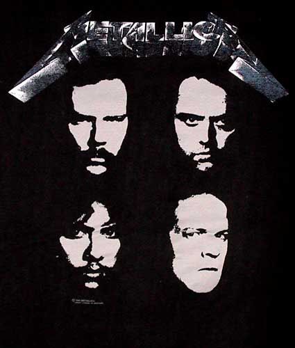 Metallica Black Album T-Shirts Metallica Black Album, Metallica Cover, Metallica Black, Metallica Art, Metallica T Shirt, Thrash Metal, T Shirt Photo, Concert Tshirts, Tour T Shirts