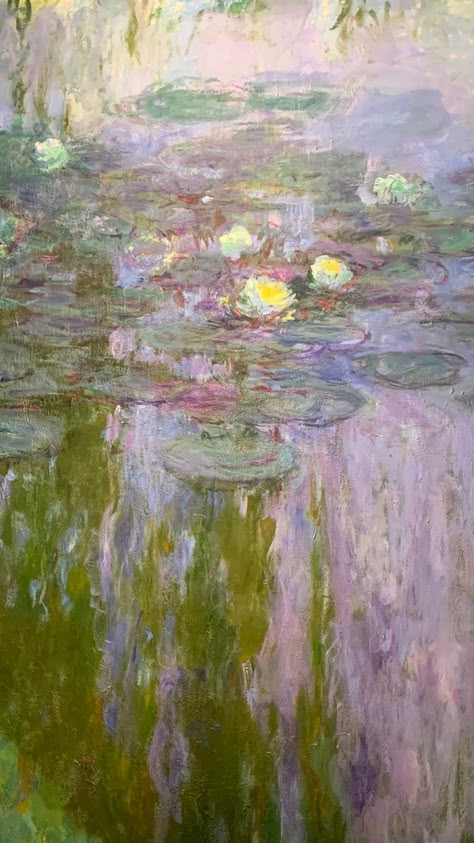 Water Lily Pond Monet, Museum Visit, Water Lilies Painting, Claude Monet Water Lilies, Water Lily Pond, Monet Water Lilies, Monet Paintings, Impressionist Artists, Virtual Museum