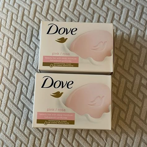 2 bars dove pink soap Dove Pink Soap, Pink Dove Soap, Dove Skin Care, Soap Dove, Pink Skin Care, Dove Bar Soap, Dove Bar, Dove Soap, Skincare Business