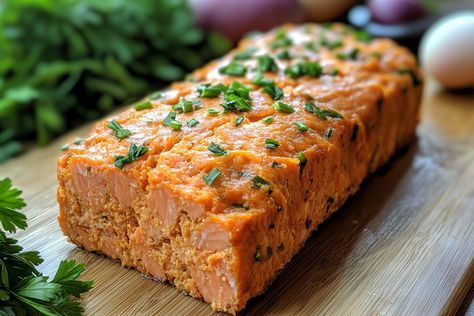 Meatloaf For Dogs, Sweet Potato Dog Food Recipe, Sweet Potato Meatloaf, Homemade Dog Food Grain Free, Home Made Dog Food Recipes, Big Family Vacation, Salmon Sweet Potato, Dog Meals, Flaked Salmon