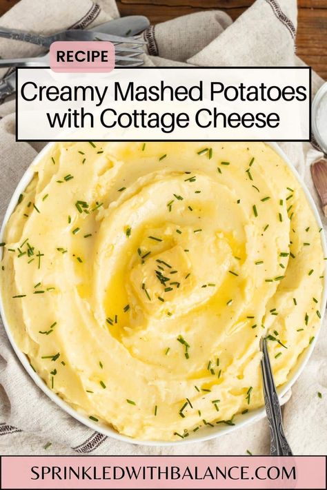 Creamy Mashed Potatoes with Whipped Cottage Cheese The Best Mashed Potatoes Ever, Delicious Mashed Potatoes, Best Mashed Potatoes Ever, Whipped Cottage Cheese, The Best Mashed Potatoes, Healthy Mashed Potatoes, Mashed Parsnips, Cheese Mashed Potatoes, Perfect Mashed Potatoes