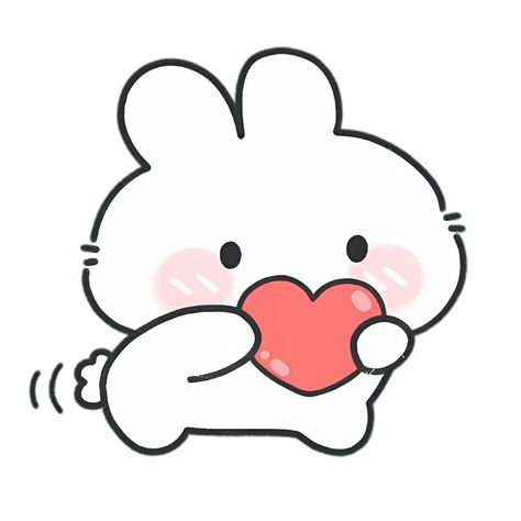 Bunny Emoji, Animated Bunny, Cute Easy Doodles, Abstract Art Wallpaper, Friend Anime, Cute Memes, Cute Texts, Simple Doodles, Cute Doodles