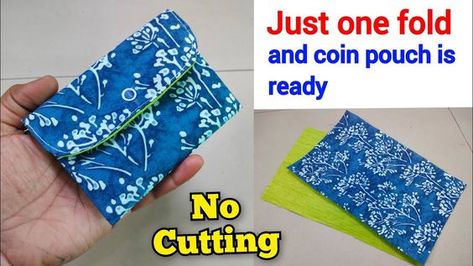 Sew Coin Pouch, Coin Pouches Diy, Coin Purse Diy Easy, Faux Leather Coin Purse Diy, Money Purse Diy, Fabric Coin Purse Diy Free Pattern, Snap Coin Purse Pattern, Handmade Coin Purse, Sew Coin Purse