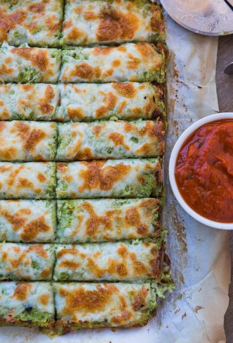 Broccoli Cauliflower Cheese Sticks Cauliflower Cheese Sticks, Broccoli Cauliflower Cheese, Cheese Sticks Recipe, Cauliflower Breadsticks, Healthy Snack Recipes, Bread Cheese, Cauliflower Cheese, Keto Ideas, Broccoli Cauliflower