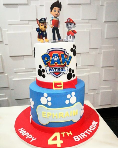 15 Paw Patrol Cake Ideas for Girls & Boys That Are Super-Cool Paw Patrol Cake Ideas, Paw Patrol Party Cake, Paw Patrol Birthday Cake Boys, Skye Paw Patrol Cake, Paw Patrol Birthday Party Cake, Birthday Cake Kids Boys, Paw Patrol Birthday Decorations, Paw Patrol Birthday Theme, Paw Patrol Birthday Cake