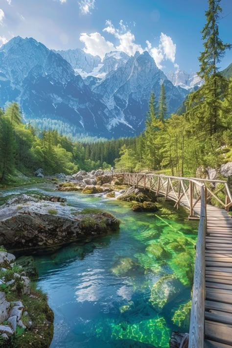 Experience Nature's Beauty in Triglav National Park✨ Explore the scenic landscapes of Triglav National Park in Slovenia. Hike through alpine meadows, glacial valleys, and pristine lakes in this hidden gem of Europe. 🌿🏞️ #TriglavNationalPark #SloveniaTravel #HiddenGems #NatureLovers Island Scenery, Triglav National Park, Outdoor Scenery, Slovenia Travel, Raja Ampat, Breathtaking Nature, Lake Bled, Travel Inspiration Destinations, Voyage Europe