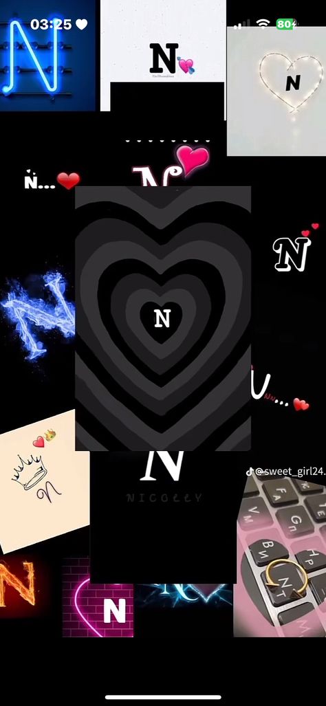 N And M Letters Love, Y Design Letter, Insial N, N Name Wallpaper, N Wallpaper Letter Aesthetic, D Wallpaper Letter Cute, N Heart, Sparkly Iphone Wallpaper, N Wallpaper