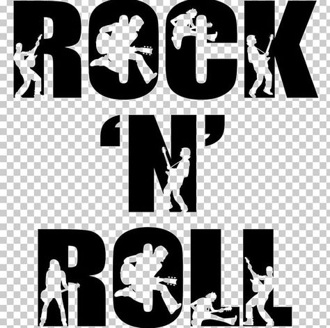 Rock N Roll Svg Free, Rock And Roll Svg Free, Rock And Roll Dance, Music Silhouette, Pictures Of Rocks, Image Rock, Clipart Animals, Carton Diy, Rock Tshirt