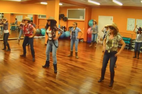 Screengrab via YouTube Anyone who tells you that line dancing is a thing of the past hasn't been to a dance hall recently (and clearly hasn't tried the Electric Slide or Macarena). The dance moves may have enjoyed their heyday in the '80s and early '90s, but there are still folks all over the country lining up and stomping along to […] The post 10 of the Best Country Line Dance Songs of All Time appeared first on Wide Open Country. Country Dance Songs, Electric Slide Dance, Dancing Songs, Nice People Dancing To Good Country Music, Line Dance Songs, Music Line, Country Line Dance, How To Line Dance Country, Country Line Dancing Steps