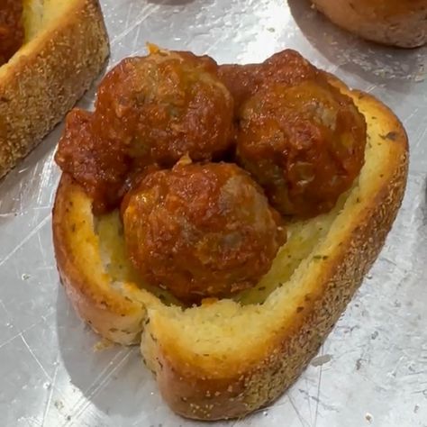 Blueberry Sausage, Garlic Bread Meatball, Sausage Muffin, Breaded Meatballs, Muffin Bites, Frozen Garlic Bread, Sausage Muffins, Meatball Dinner, Meatball Sandwich