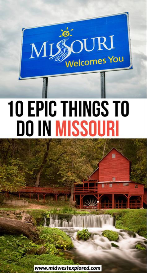 Love Bucket List, Things To Do In Missouri, Branson Missouri Vacation, Bucket List Places, Jefferson City Missouri, Branson Vacation, Missouri Travel, Ozarks Missouri, Joplin Missouri