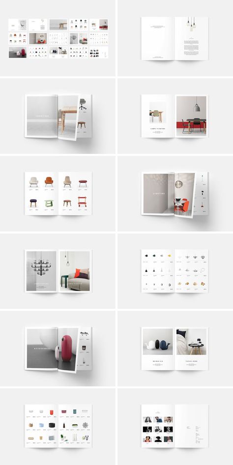 Product catalog template from silukEight - some spreads Product Documentation, Product Lookbook, Product Booklet, Catalog Inspiration, Brand Catalog Design, E Catalog Design, Design Catalog, Product Layout Design Catalog, Magazine Product Layout