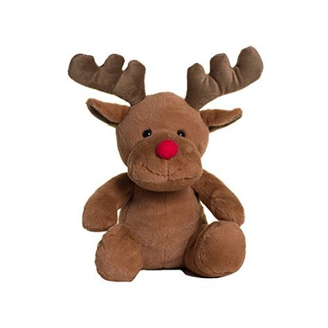 Reindeer Plush, Small Business Gifts, Smiley Emoji, Teddy Bear Toys, Christmas Keepsakes, Cuddly Toy, Christmas Penguin, Red Nosed Reindeer, Red Nose