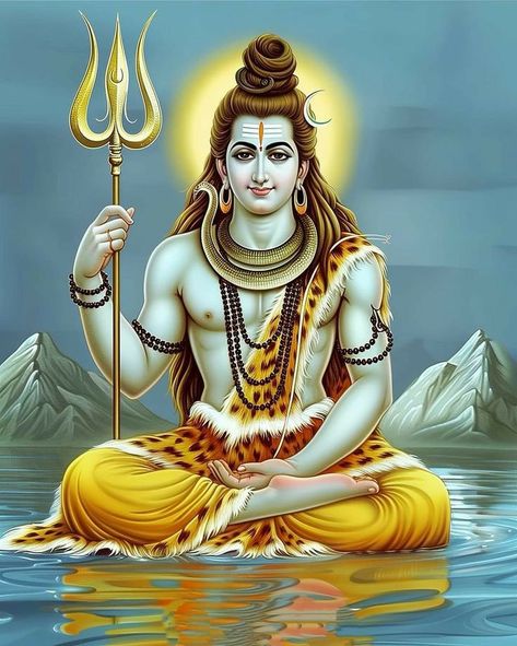 Drawing Shading Tutorial, Mahashivratri Drawing, Drawing Shiva, Shivparvati Images, Lord Images, Shiva Drawing, Shankar Ji, Shivratri Photo, Ganesha Art Illustration