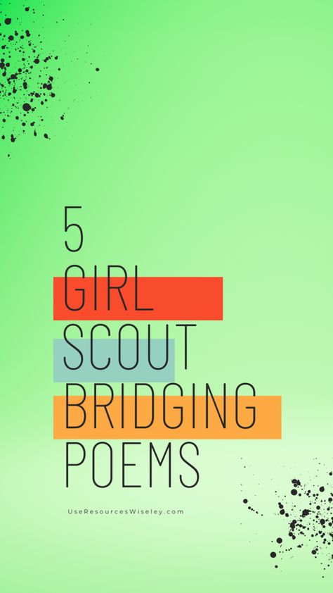 Bridging From Brownies To Juniors, Bridging To Cadettes Ceremony Ideas, Brownie Bridging To Juniors, Bridging Ceremony Script, Junior Bridging Ceremony, Girl Scout Bridging Ceremony Ideas, Bridging Ceremony Ideas, Girl Scout Bridging Ceremony, Use Resources Wisely