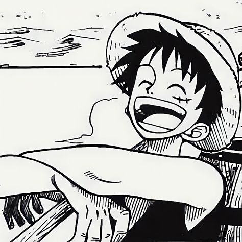 𝙻𝚞𝚏𝚏𝚢 𝙾𝚗𝚎 𝙿𝚒𝚎𝚌𝚎 One Piece Manga Pfp, Luffy Manga Panel, Luffy Manga Icon, One Piece Black And White, Luffy Icon, Black And White One Piece, Love Couple Wallpaper, Piece Icons, Space Phone Wallpaper