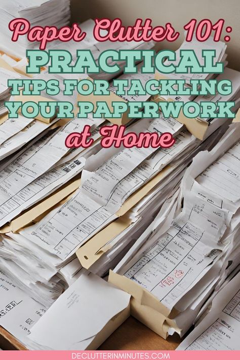 Discover a simple guide to decluttering paperwork and organizing your home office. If you're tired of paper piles taking over your space, this easy approach will help you regain control. Perfect for anyone looking to create a clutter-free, organized home office. Start managing your papers today! How To File Papers Organizing Paperwork, Next Of Kin Organization, Personal Documents Organization, Organization Office Home, Organizing Important Papers At Home, Household Paperwork Organization, Paper Filing Ideas, How Long To Keep Paperwork, Organize Paperwork At Home Filing System