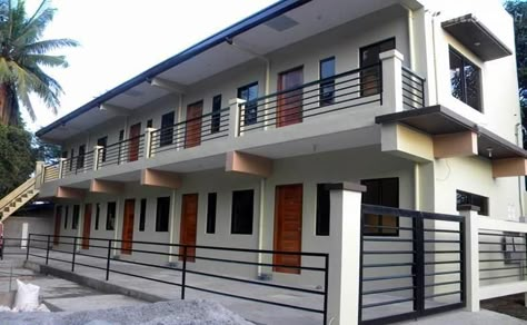 Apartment Business Ideas, Rental Property Design Ideas, Apartment Philippines Design, Rental Property Design, Rental Building Design, Apartment Complex Exterior, Apartment Building Plans, Apartments Plan, Small Apartment Building Plans