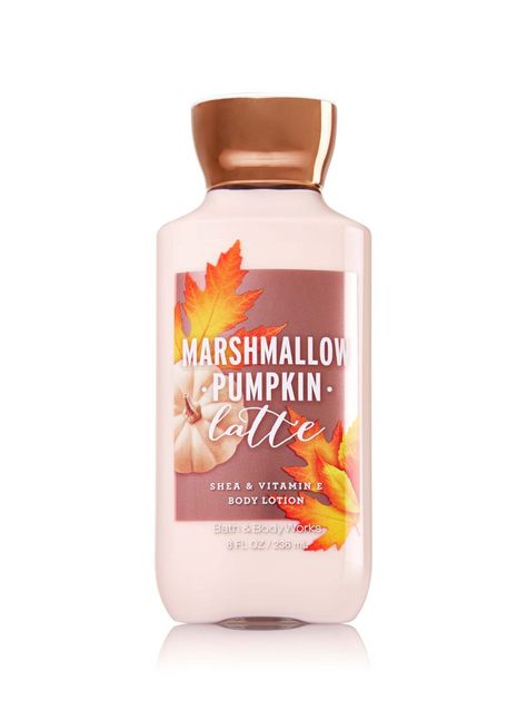 Bath & Body Works Launched an Obscene Number of Pumpkin Products and You Need Them All Coconut Oil Bath, Marshmallow Pumpkin Latte, Marshmallow Pumpkin, Bath N Body Works, Bath And Body Work, Bath And Body Works Perfume, Body Lotion Cream, Pumpkin Latte, Body Moisturizers