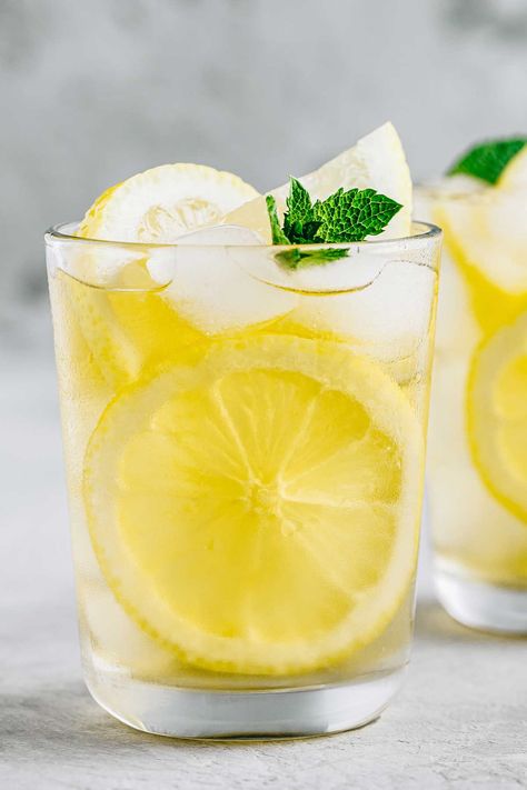 2 Ingredient Tequila Lemonade | Tequila O'Clock Tequila Lemonade, Tequila And Lemonade, Summer Happy Hour, Refreshing Cocktail, Happy Hour Drinks, Summer Happy, 2 Ingredient, Refreshing Cocktails, 2 Ingredients