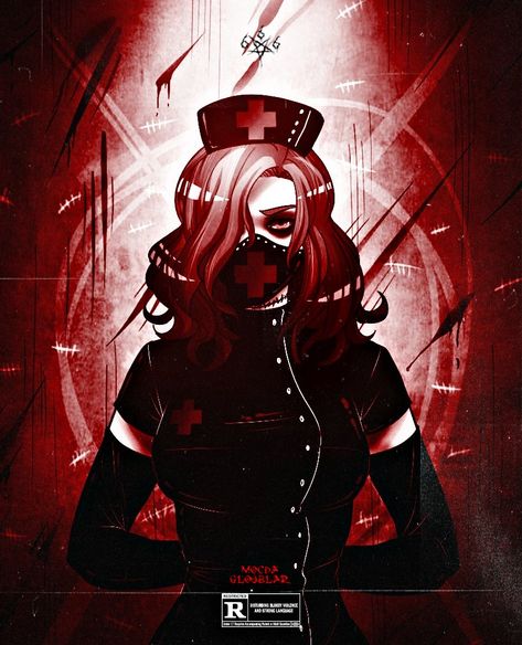 What's sxmething when 🤔 next'$ album cxver want 😊 sxxn.. #NURSEANN #CREEPYPASTA Nathan The Nobody Creepypasta, Female Slashers, Nurse Ann Creepypasta, Dr Smiley Creepypasta, Nurse Ann, Horror Girl, Creepypasta Wallpaper, Creepypasta Girls, Vampire Masquerade