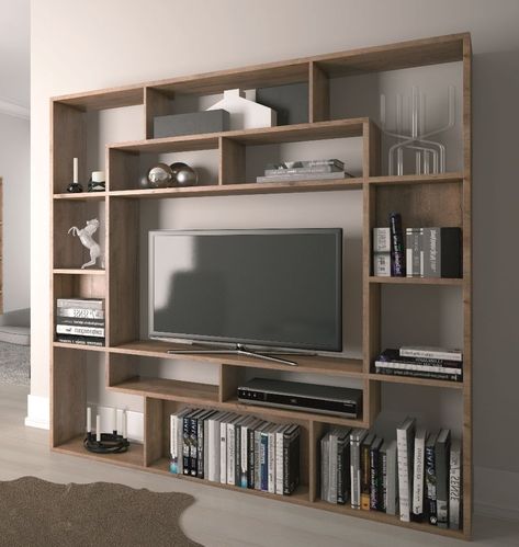 This is gorgeous choices regarding tv cabinets with bookcases, tv stands with bookcases, tv unit with bookcases, also several bookcases decors and options. Tv Bookcase, Tv Wall Shelves, Tv Stand Bookshelf, Bookshelves With Tv, Shelf Tv, Tv Stand Shelves, Industrial Display, Bookcase Tv Stand, Wall Shelf Unit