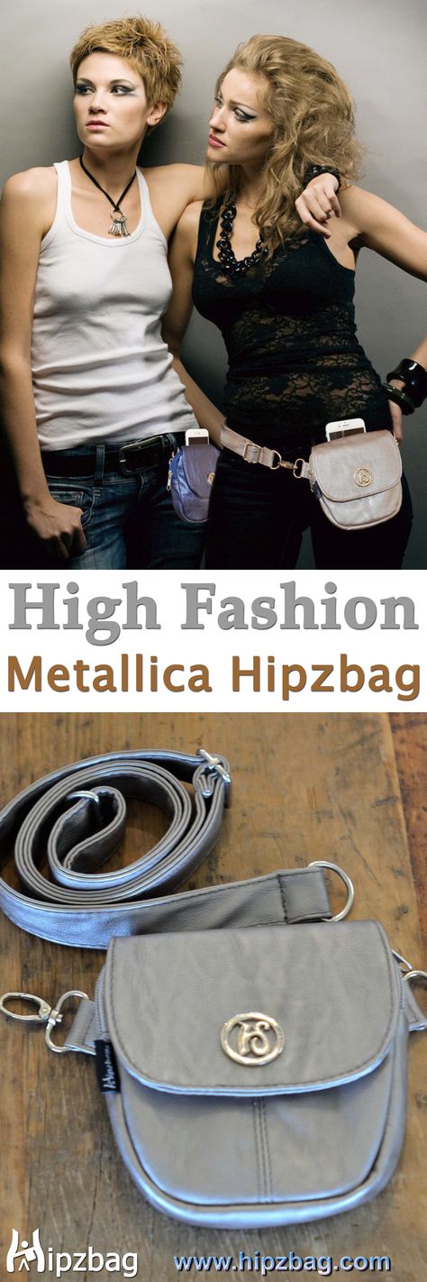 High Fashion Metallica: Hip bag - Waist bag - Cross-Body Handbag. │hipzbag │hipbag │waistbag │fashion │style │women fashion │travel bag │travel │mobile bag │hand bag │bag #hipzbag #hipbag #waistbag #fashion #style #womenfashion #travelbag #travel #mobilebag #handbag #bag Mobile Bag, Hip Bag, Waist Bag, Travel Style, Travel Bag, Travel Bags, Cross Body Handbags, Marc Jacobs, Tory Burch