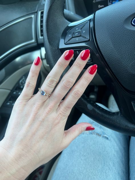 Opi Red-veal Your Truth, Red Veal Your Truth Opi, Opi Red Nail Polish, Opi Red, Red Nail Polish, Red Nail, Warm Red, Nail Polishes, Semi Permanent