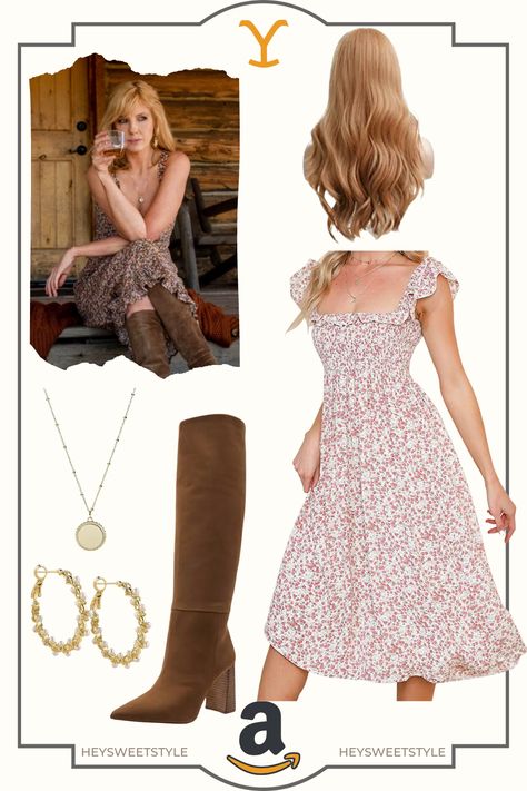 Pretty Woman Halloween, Beth Dutton Style, Yellowstone Outfits, Woods Outfit, Edith Gonzalez, Beth Dutton, Looks Country, Estilo Country, Western Style Outfits