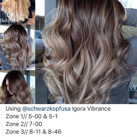 Igor’s Vibrance Formula, Schwarzkopf Vibrance Toner Formulas, Igora Vibrance Toner Formula, Schwarzkopf Toner Formulas, Igora Vibrance Formula, Schwarzkopf Formulas, Schwarzkopf Toner, Sand Brown Hair, Igora Hair Color