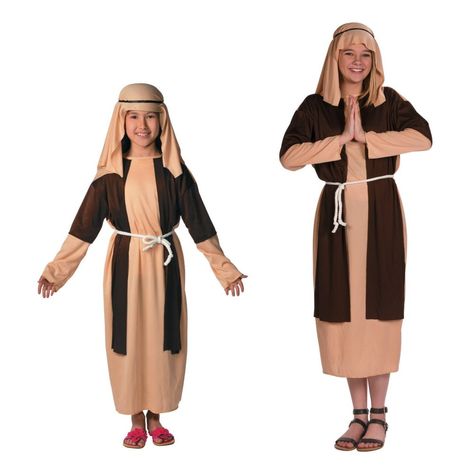 Nativity Program, Shepherd Costume, Theater Props, Biblical Costumes, Nativity Costumes, Bible Heroes, Christmas Pageant, Closet Wishlist, Play Outfit