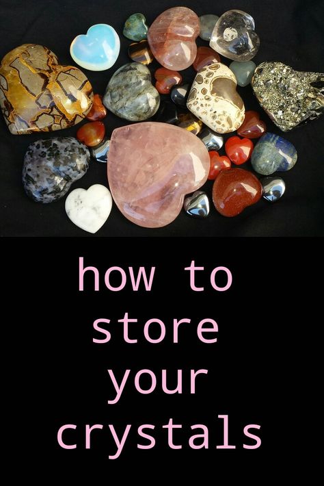 Storing Crystals, Where To Keep Crystals, How To Store Crystals And Stones, How To Store Crystals, Crystals For Shielding, Storing Crystals And Stones, How To Carry Crystals With You, Healing Crystals, Crystal Jewellery