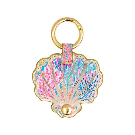 AirTag Case • Splashdance – Tonya's Treasures Inc. Girly Car Accessories Keys, Preppy Keychains, Preppy Keychain, Preppy Car Accessories, Road Trip Bag, Keychain Loop, Preppy Accessories, Airtag Case, Gold Keychain