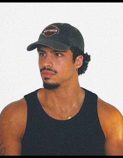 Goatee Styles, Mustache And Goatee, Men Haircut Curly Hair, Mustache Styles, Men's Street Style, Latino Men, Corte De Cabelo Masculino, The Perfect Guy, Aesthetic Guys