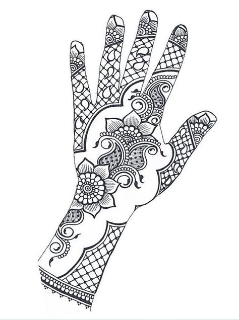 Mehndi Stencil, Henna Designs Templates, Henna Head Designs, Mehandi Drawing, Henna Practice, Henna Designs Paper, Mehndi Drawing, Henna Tattoo Stencils, Henna Tutorial