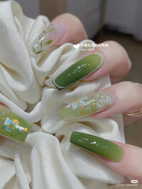 Summer Spring Nails, Fake Nail Tips, Nails Design Ideas, Asian Nails, Grunge Nails, Blush Nails, Pretty Gel Nails, Really Cute Nails, Cute Gel Nails