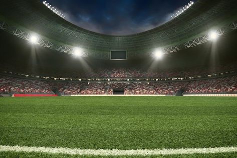 Football Stadium Background, Stadium Background, Background Football, Football Ground, Stadium Design, Soccer Stadium, Gacha Backgrounds, Football Stadium, About Football