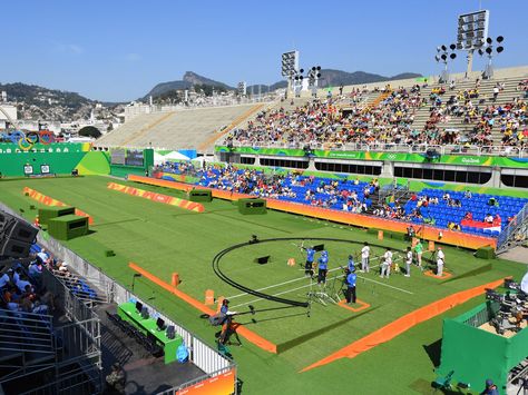 Archery Olympics, Archery Competition, Rio Olympics, Sports Complex, Rio 2016, Best Images, Summer Olympics, School Sports, Usa Today