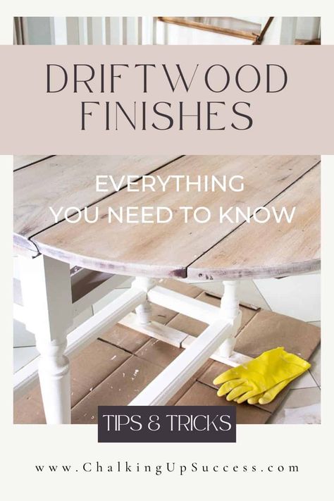 How to create a faux driftwood finish with paint & wax Beachy Painted Furniture, Beachy Furniture Makeovers, Driftwood Painting Technique, Beach Furniture Ideas, Coastal Furniture Makeover, Driftwood Finish Diy, Driftwood Furniture Finish, Upcycled Headboard, Beach Cottage Furniture