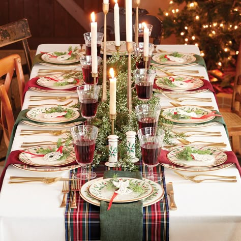 Christmas place settings diy