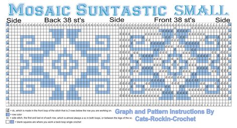 Triangle Mosaic Crochet Pattern, Mosaic Crochet Patterns Free Charts, Free Mosaic Patterns, Chevron Crochet Patterns, Crochet Mosaic, Crochet Blanket Stitch Pattern, Dog Sweater Crochet Pattern, Graph Crochet, Mosaic Crochet