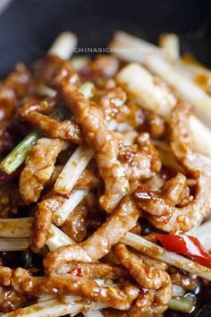 Szechuan Beef, Crispy Oven Fried Chicken, Beef Stir Fry Recipes, Asian Stir Fry, Asian Beef, Beef Stir Fry, Shredded Beef, Honey Garlic Chicken, Chinese Dishes