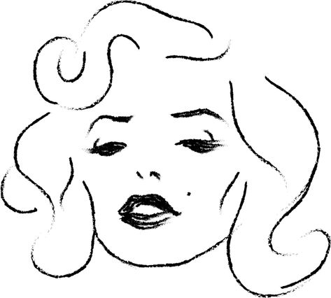 Marilyn Monroe Woman Face - Free vector graphic on Pixabay Drawing Marilyn Monroe, Marilyn Monroe Black And White, Marilyn Monroe Drawing, Marilyn Monroe Tattoo, Marilyn Monroe Painting, Marilyn Monroe Portrait, Marilyn Monroe Art, Abstract Line Art, Free Printable Coloring