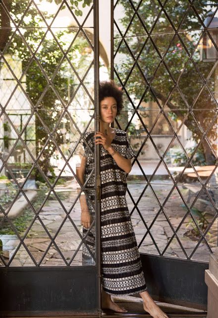 the style saloniste: Designer Profile: The Magical Erica Tanov Erica Tanov, French Tapestry, Tapestry Fabric, Fashion Prints, Sleeveless Dress, San Francisco, Dry Clean, Fashion Accessories, Tapestry